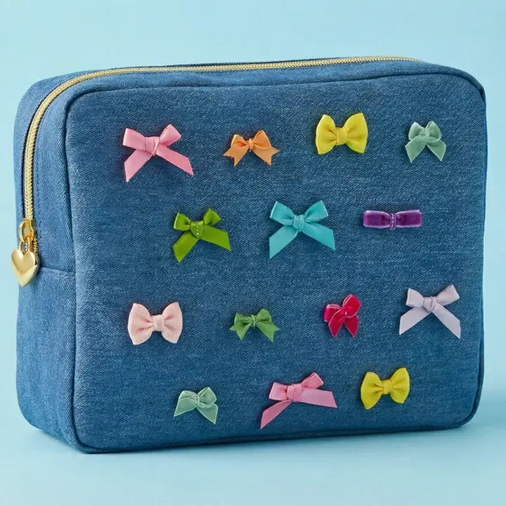 Bella Large Structured Zip Pouch