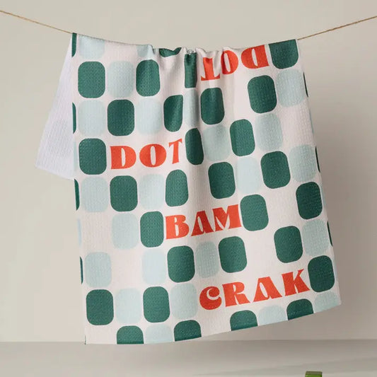 Cyprus Tile Tea Towel