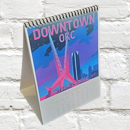 2025 OKC District desk calendar