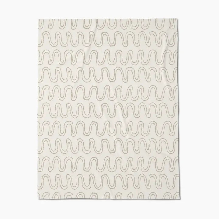 Abstract Squiggles Butter Blanket