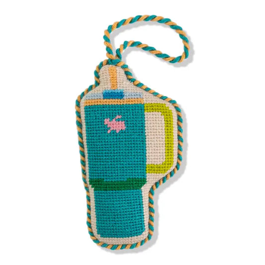 Stanley Cup Needlepoint Ornament