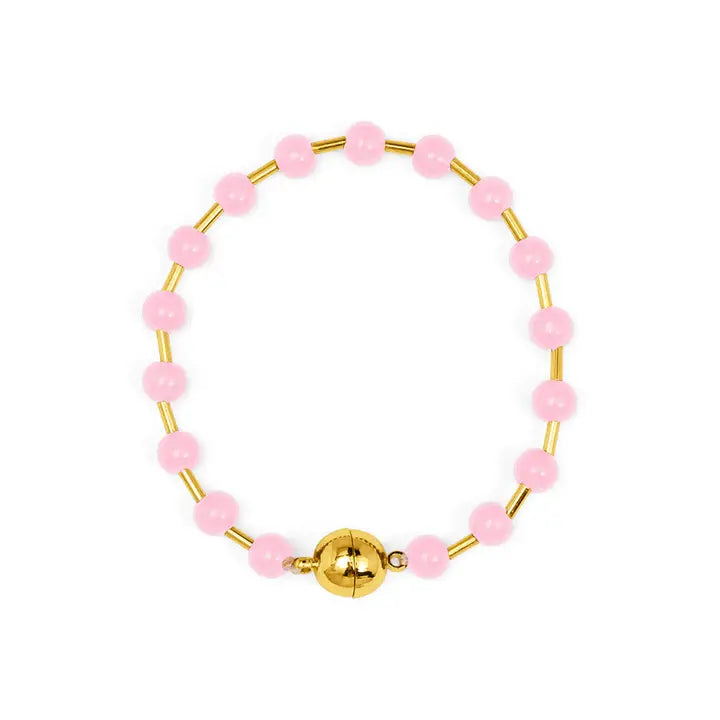 Glass Bead Magnetic Bracelet