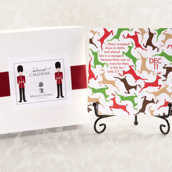 Childrens Advent Calendar W Easel