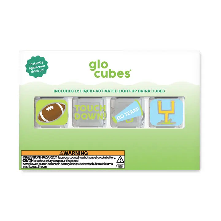 Football Glo Cubes 12pk