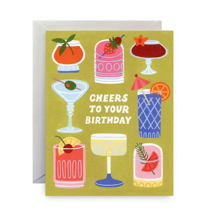 Cheers to Birthday Card