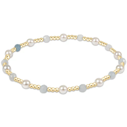 Pearl Sincerity 4mm Gem Bracelet