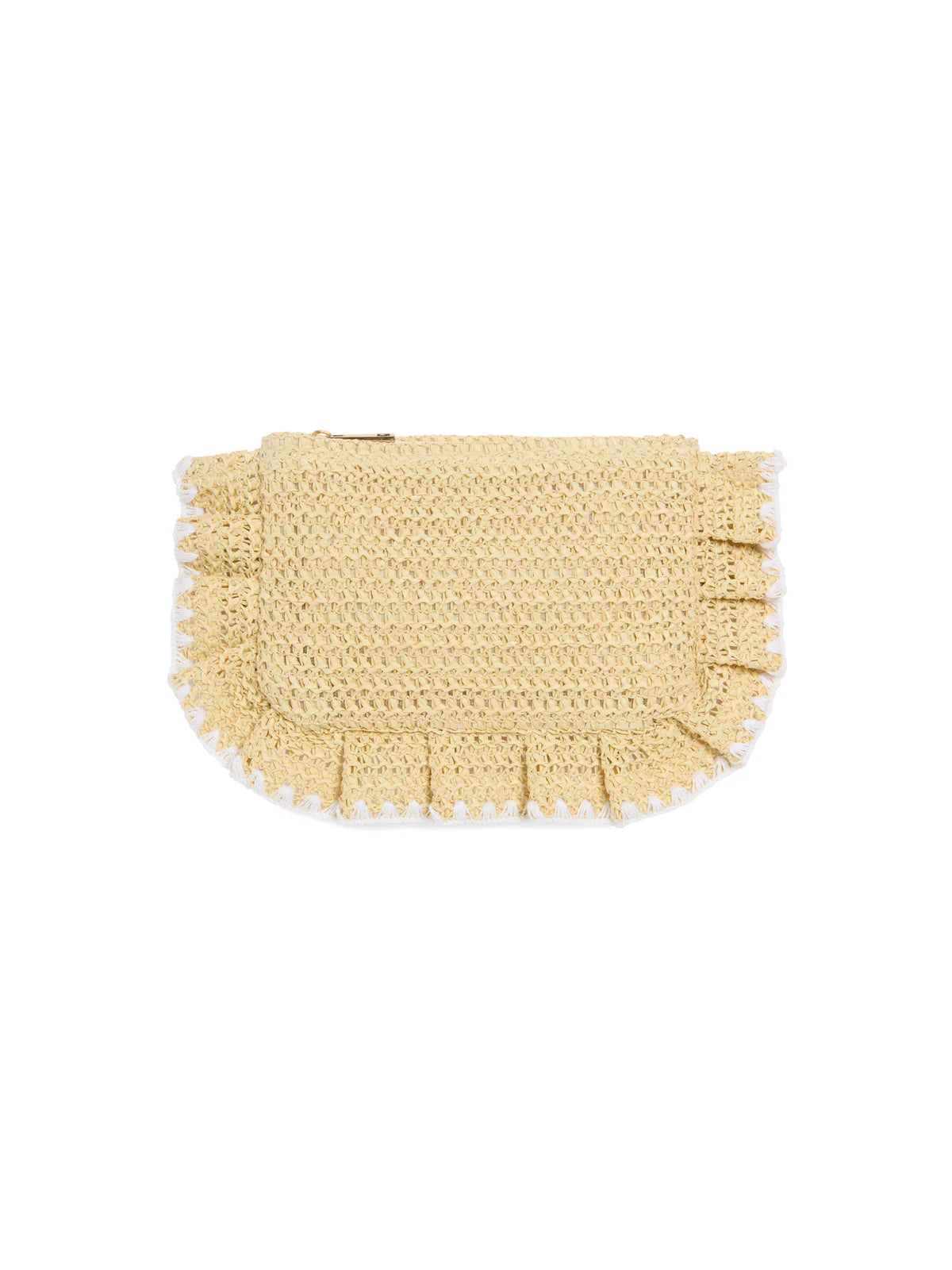 Arabella Ruffle Zip Pouch