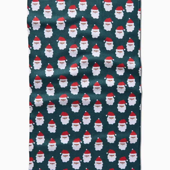 Santa Santa Tea Towel