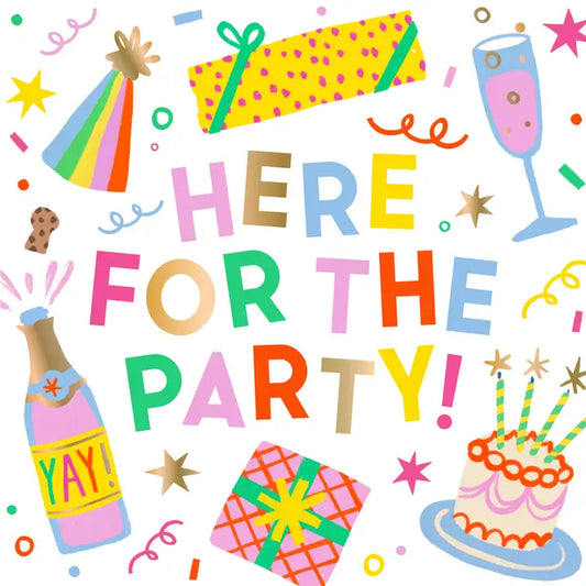 Here for the Party Napkins