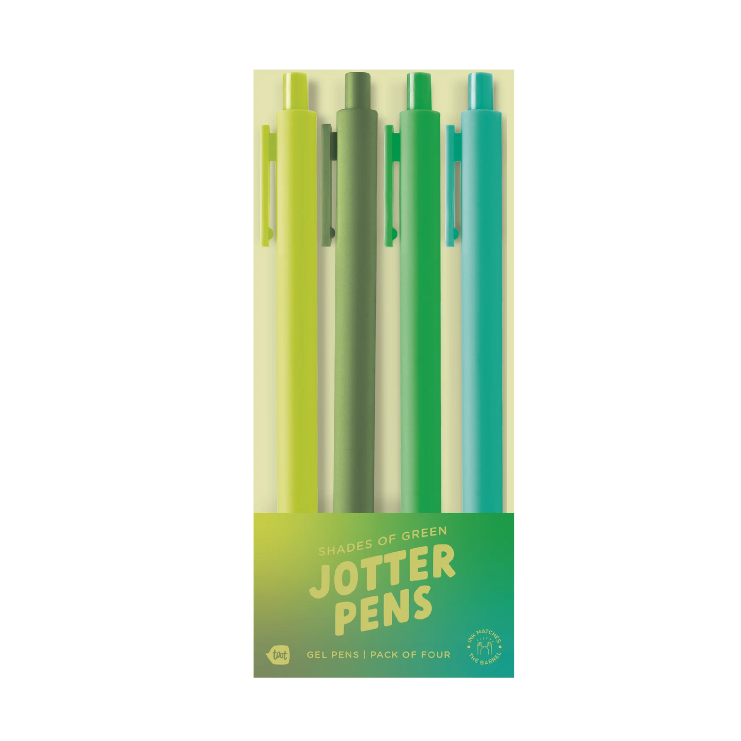 Gradient Greens Jotter Set