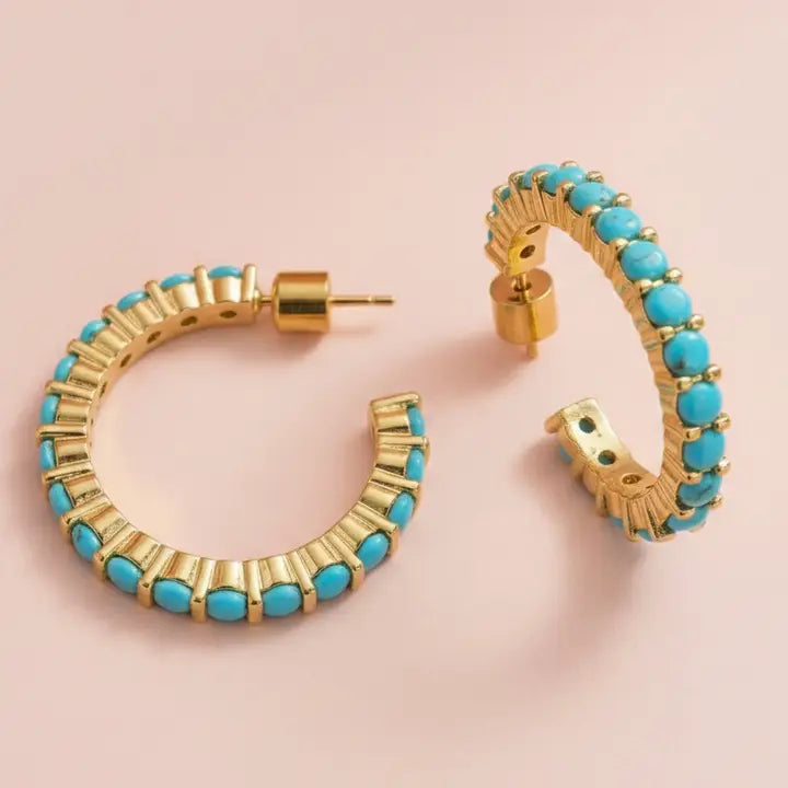 Brinn Hoop Earrings