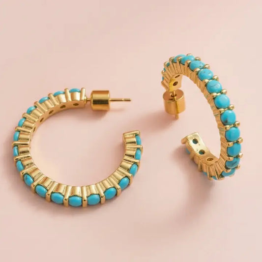 Brinn Hoop Earrings