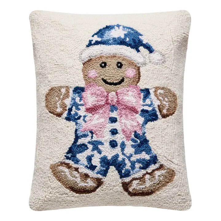 Gingerbread Hook Pillow