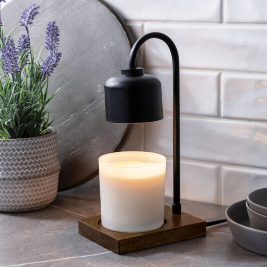 Black Arched Candle Warmer
