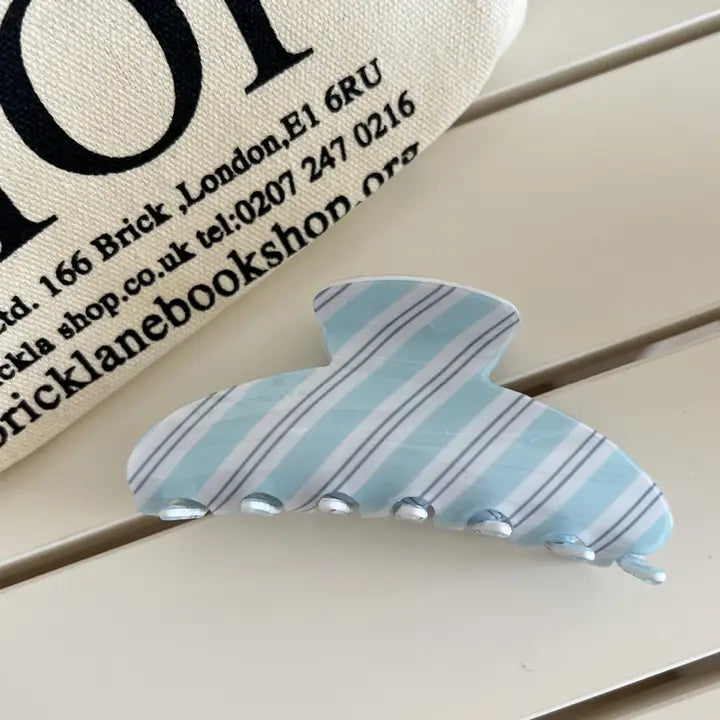 Stripe Hair Clip