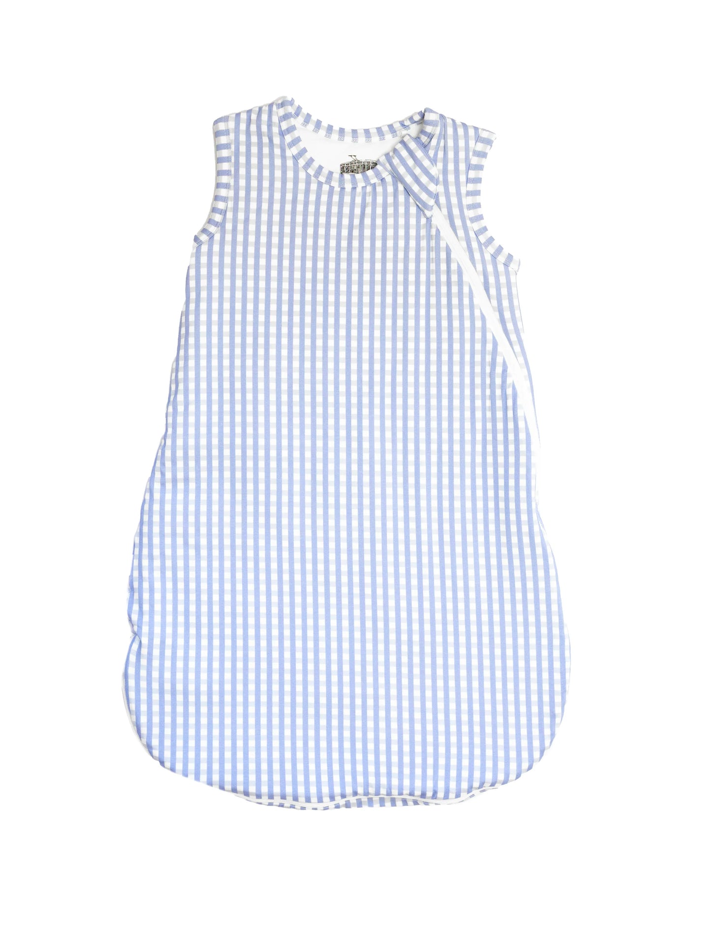 Blue Gingham Sleep Bag
