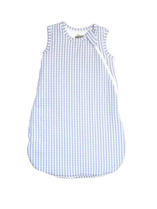 Blue Gingham Sleep Bag