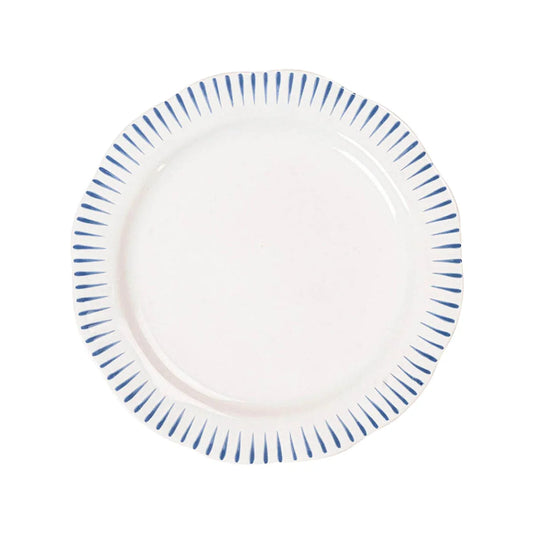 Sitio Stripe Salad Plate