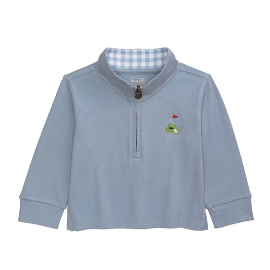 Light Blue Golf Quarter Zip