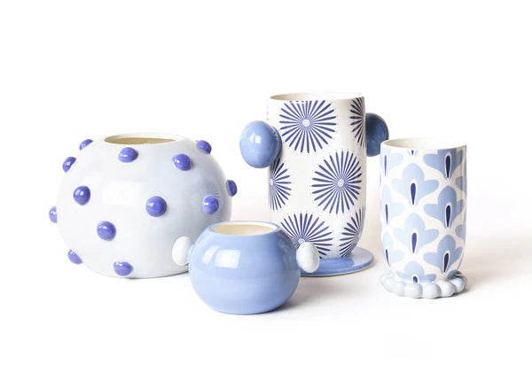 Iris Blue Vase