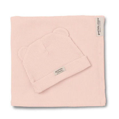 Swaddle & Beanie Set