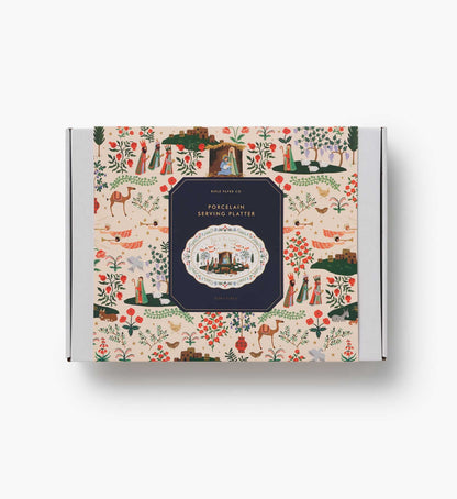 Nativity Porcelain Serving Platter