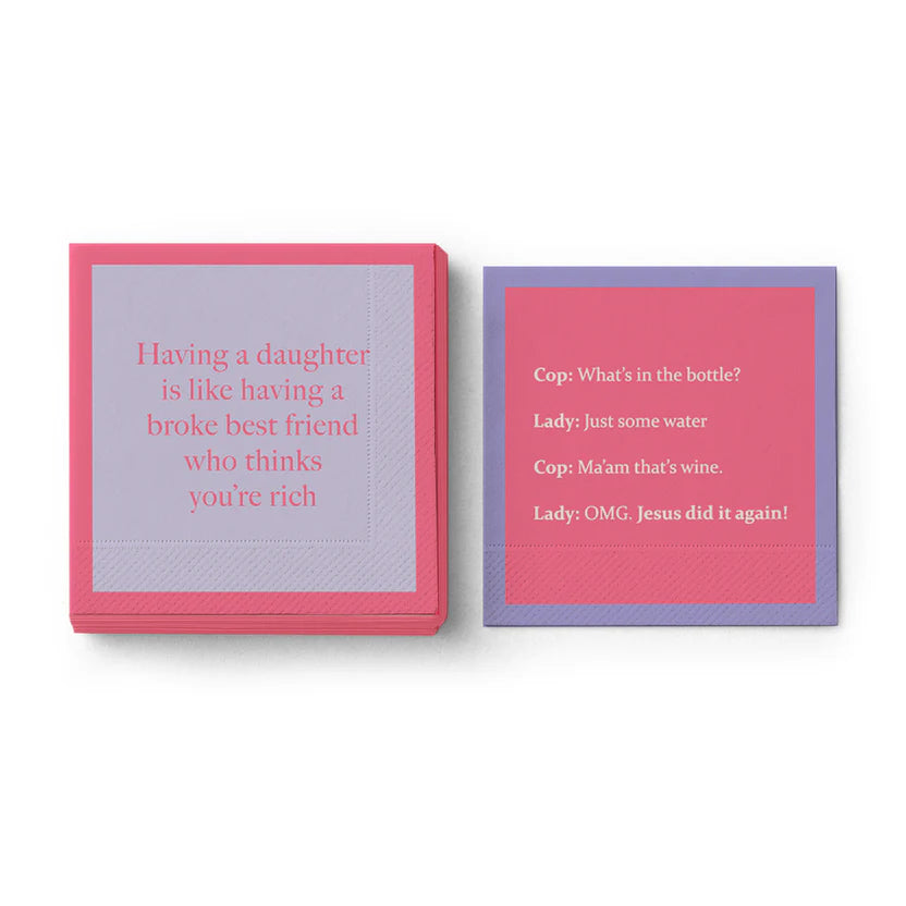 Broke Best Friend Napkin