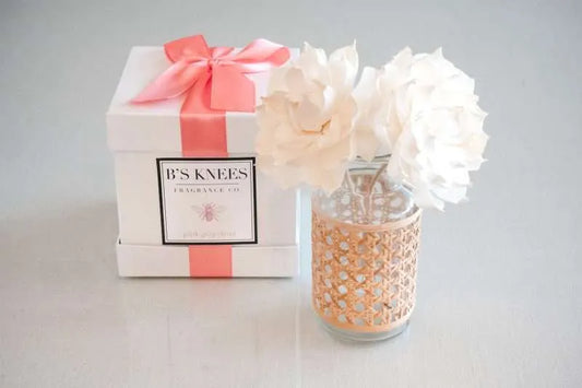 Pink Grapefruit Basketweave Diffuser
