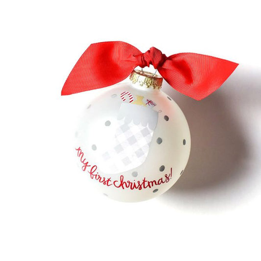 My First Christmas Buf Ornament