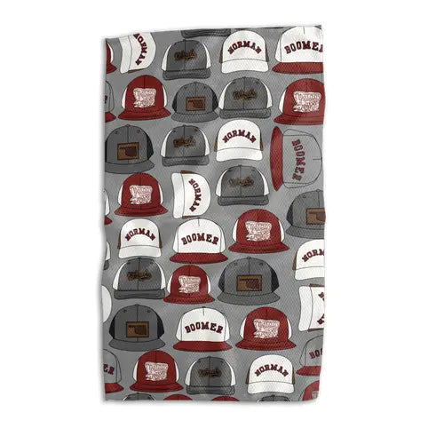 Oklahoma Hat Tea Towel