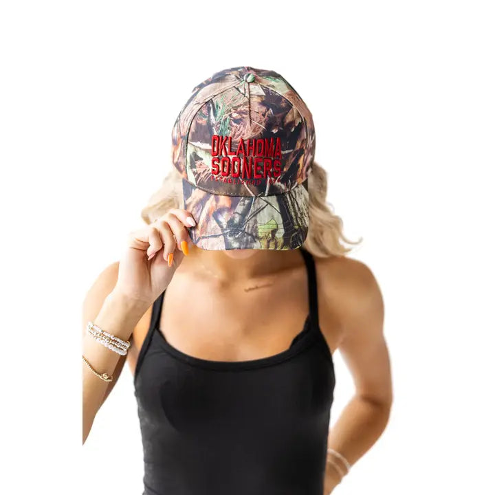 Camo Sooners Hat