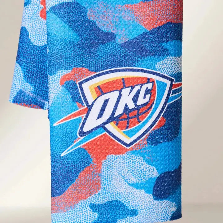 OKC Camo Tea Towel