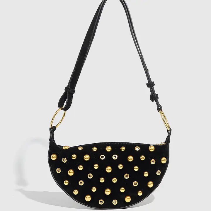 Studded Shoulder Bag