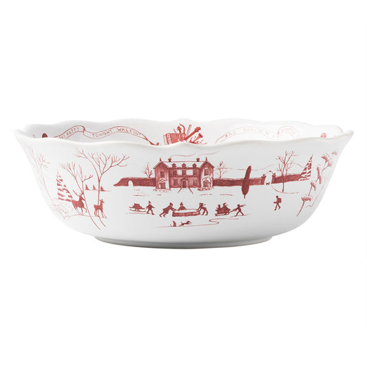 Ce Medium Serving Bowl Ruby