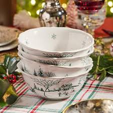 Evergreen CE Winter Frolic Cereal Bowl