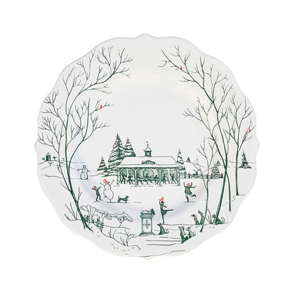Evergreen CE Winter Frolic Salad plate