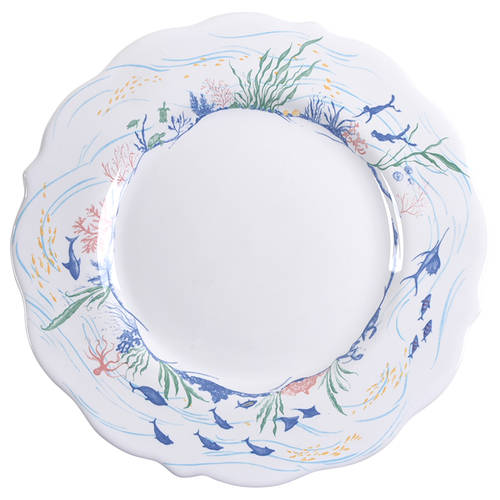 Ce Seaside Melamine Dinner Plat