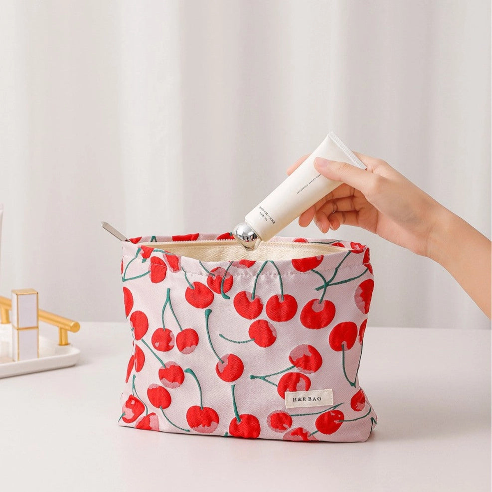 Large Cherry Pouch