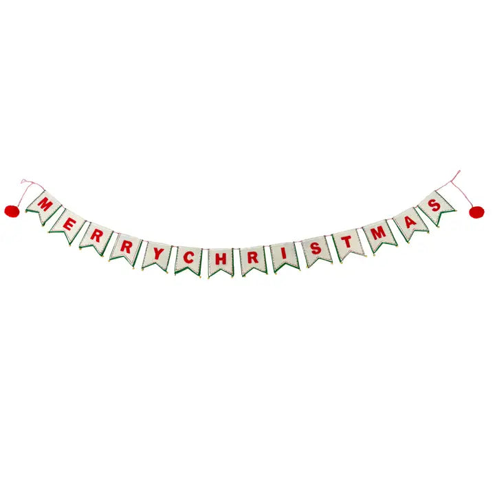 Merry Christmas Jingle Bell Banner