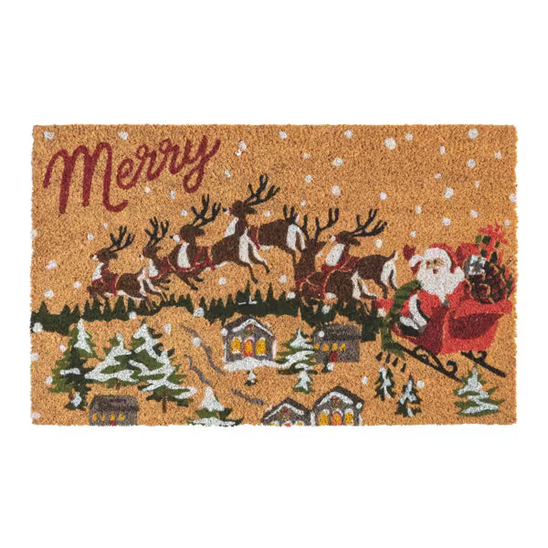 Christmas Scene Rug
