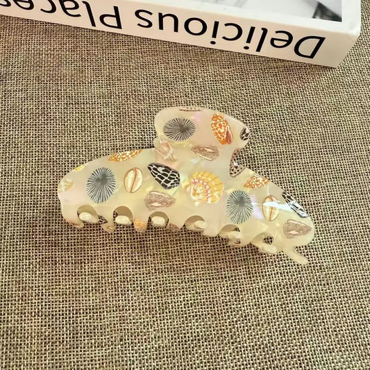 Chic Seashell Claw Clip