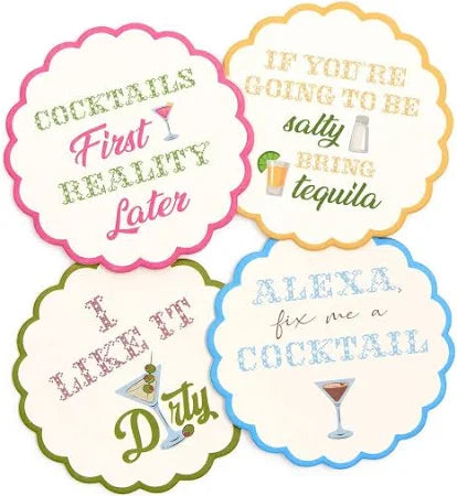 Cocktail Coaster Set of 24
