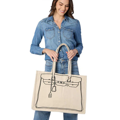 Cotton Canvas Tote