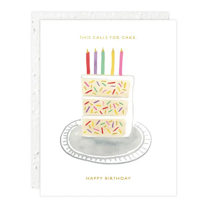 Birthday Slice Card