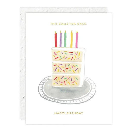 Birthday Slice Card