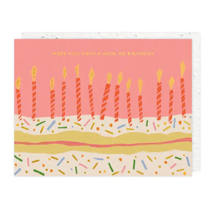 Candle Wishes Card