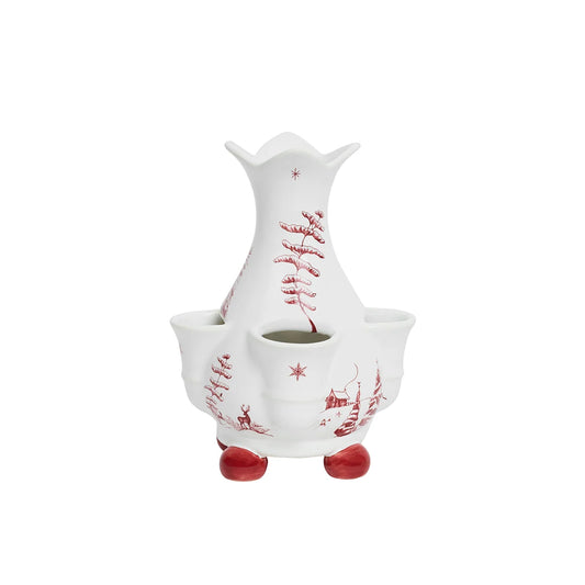CE Winter Frolic 6" Tulipiere Vase