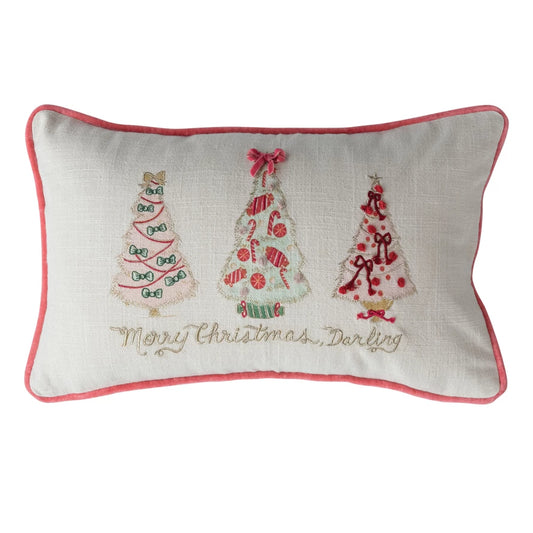 Merry Christmas Darling Pillow