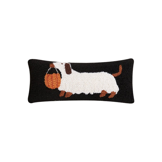 Halloween Dauschund Pillow