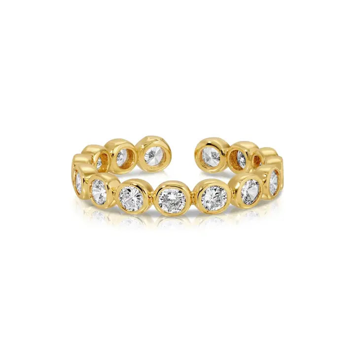 Small Adjustable Diamond Ring
